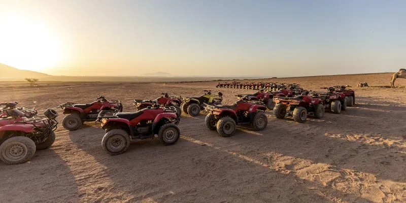 Quad Tour bei den Pyramiden